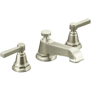 K13132-4A-BN Pinstripe Pure 8'' Widespread Bathroom Faucet - Vibrant Brushed Nickel