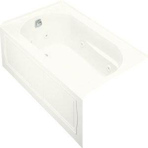 K1357-HL-0 Devonshire 60'' x 32'' Whirlpool Bath - White