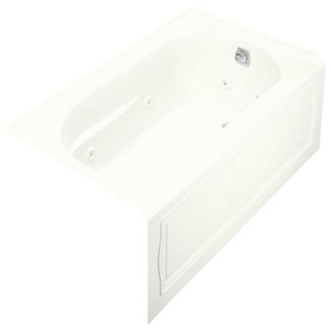 K1357-HR-0 Devonshire 60'' x 32'' Whirlpool Bath - White