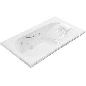 K1418-V-0 Memoirs 72" x 42" Whirlpool Bath - White