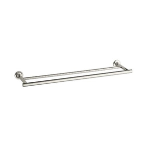 K14375-SN Purist Towel Bar Bathroom Accessory - Vibrant Polished Nickel