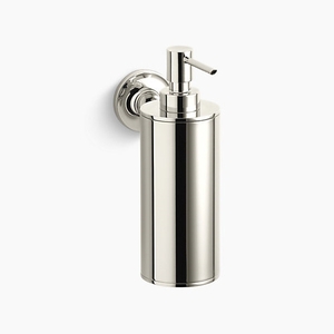 K14380-SN Purist Soap Dispenser Bathroom Accessory - Vibrant Polished Nickel