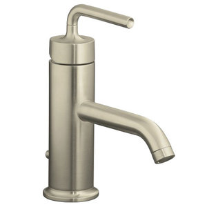 K14402-4A-BN Purist Single Hole Bathroom Faucet - Vibrant Brushed Nickel