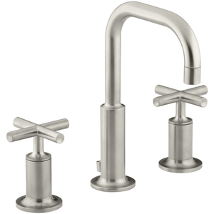 K14406-3-BN Purist 8'' Widespread Bathroom Faucet - Vibrant Brushed Nickel