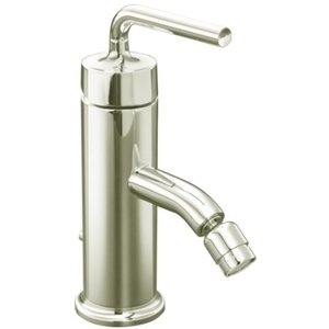 K144344ASN Purist Over The Rim Bidet Faucet - Vibrant Polished Nickel