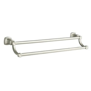 K16253-BN Margaux Towel Bar Bathroom Accessory - Vibrant Brushed Nickel