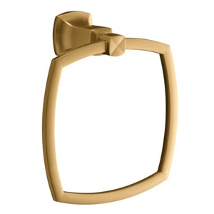 K16254-BV Margaux Towel Ring Bathroom Accessory - Vibrant Brushed Bronze