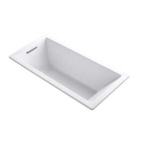 K1822-VBW-0 UnderScore VibrAcoustic 66" Soaking Tub - White