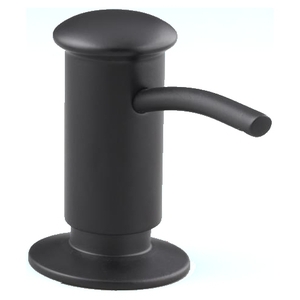 K1895-BL Soap Dispenser Bathroom Accessory - Matte Black