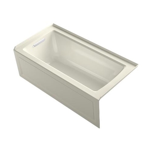 K1946-LA-96 Archer 60'' x 30'' Soaking Tub - Biscuit K1946-LA-96 Archer 60'' x 30'' Soaking Tub - Biscuit
