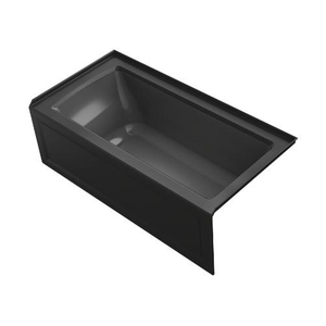 K1946-RA-7 Archer 60'' x 30'' Soaking Tub - Black K1946-RA-7 Archer 60'' x 30'' Soaking Tub - Black