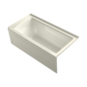 K1946-RA-96 Archer 60'' x 30'' Soaking Tub - Biscuit K1946-RA-96 Archer 60'' x 30'' Soaking Tub - Biscuit