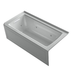 K1947-LA-95 Archer 60'' x 30'' Whirlpool Bath - Ice Grey