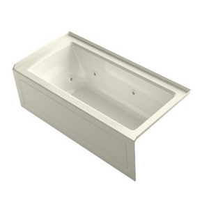 K1947-HRA-96 Archer 60'' x 30'' Whirlpool Bath - Biscuit K1947-HRA-96 Archer 60'' x 30'' Whirlpool Bath - Biscuit