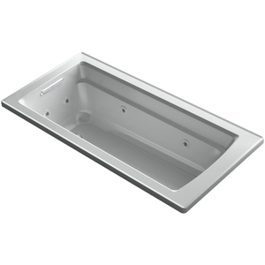 K1949-95 Archer 66" Whirlpool Bath - Ice Grey