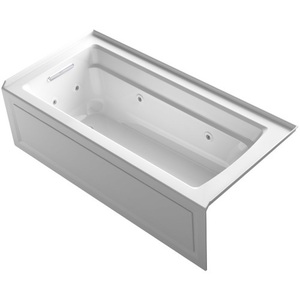 K1949-LA-0 Archer 66" Whirlpool Bath - White