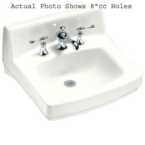 K2031-0 Greenwich Wall Hung Bathroom Sink - White