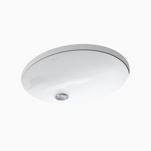 K2209-0 Caxton Undermount Style Bathroom Sink - White