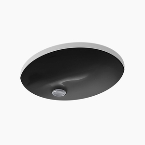 K2209-7 Caxton Undermount Style Bathroom Sink - Black