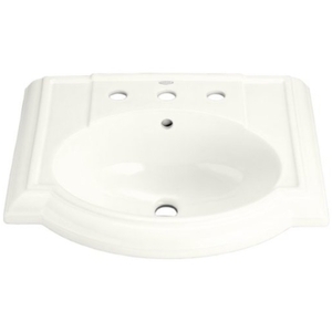 K2287-1-0 Devonshire Pedestal Basin Part - White