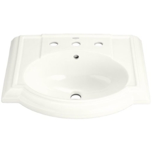 K2287-8-0 Devonshire Pedestal Basin Part - White