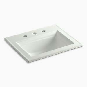 K2337-8-NY Memoirs Stately Self Rimming Bathroom Sink - Dune