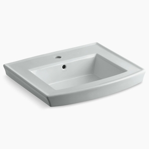 K2358-1-95 Archer Pedestal Basin Part - Ice Grey