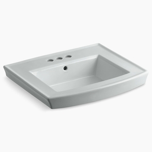 K2358-4-95 Archer Pedestal Basin Part - Ice Grey