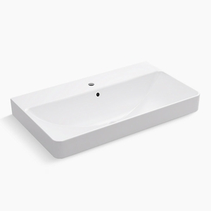 K2749-1-0 Vox Vessel Style Bathroom Sink - White