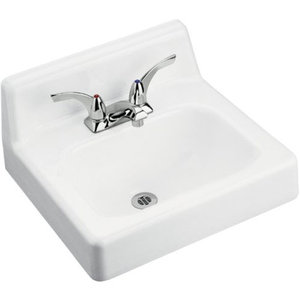 K2812-0 Hudson Wall Hung Bathroom Sink - White