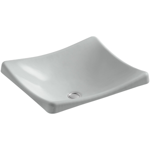 K2833-95 DemiLav Vessel Style Bathroom Sink - Ice Grey K2833-95 DemiLav Vessel Style Bathroom Sink - Ice Grey