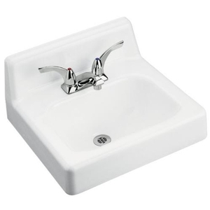 K2863-0 Hudson Wall Hung Bathroom Sink - White