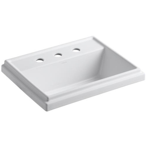 K2991-8-0 Tresham Self Rimming Bathroom Sink - White