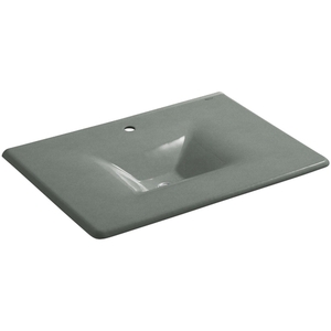 K3049-1-FT Iron/Impressions Vanity Top Bathroom Vanity - Basalt K3049-1-FT Iron/Impressions Vanity Top Bathroom Vanity - Basalt