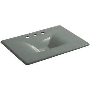 K3049-8-FT Iron/Impressions Vanity Top Bathroom Vanity - Basalt K3049-8-FT Iron/Impressions Vanity Top Bathroom Vanity - Basalt