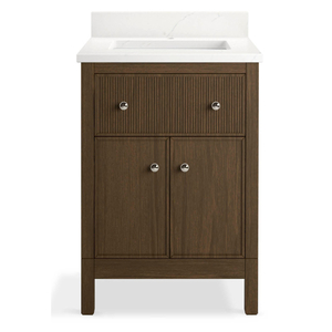 K35018-DAK Malin by Studio McGee Up to 24" Bathroom Vanity - Draper Oak