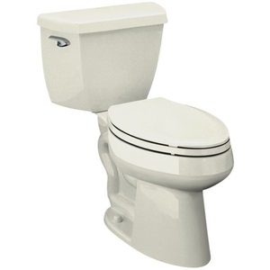 K3519-96 Highline Two Piece Toilet - Biscuit