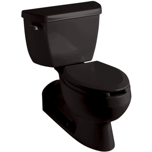 K3554-7 Barrington Two Piece Toilet - Black