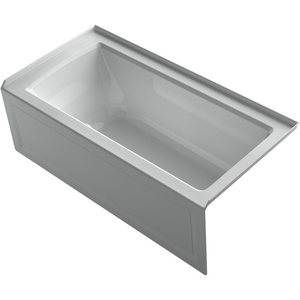 K1947-GHRAW-95 Archer 60'' x 30'' Air Tub - Ice Grey