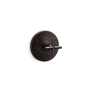 KT14488-3-BGP Purist Thermostatic Valve Trim Trim Kit - Vibrant Brushed Graphite