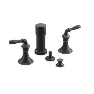 K412-4-2BZ Devonshire Vertical Spray Bidet Faucet - Oil-Rubbed Bronze