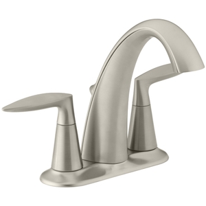 K45100-4-BN Alteo 4'' Centerset Bathroom Faucet - Vibrant Brushed Nickel