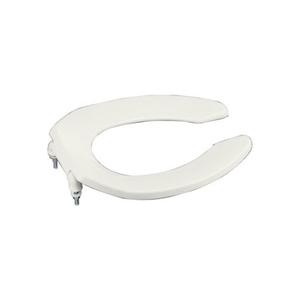 K4670-C-0 Lustra Toilet Seat Bathroom Accessory - White