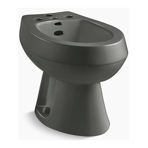 K4854-58 San Tropez Vertical Spray Style Bidet - Thunder Grey K4854-58 San Tropez Vertical Spray Style Bidet - Thunder Grey