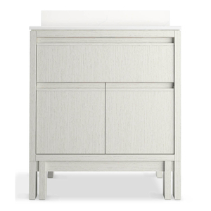 K32836-GW0 Solive 25" to 30" Bathroom Vanity - Gossamer White