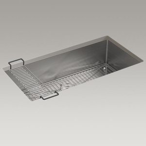 K5283-NA Strive Stainless Steel Undermount - Single Bowl Kitchen Sink - Stainless Steel