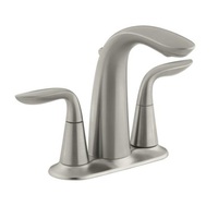 K5316-4-BN Refinia 4'' Centerset Bathroom Faucet - Vibrant Brushed Nickel