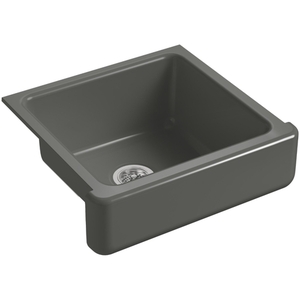 K5664-58 Whitehaven Apron Front / Specialty Sink Kitchen Sink - Thunder Grey K5664-58 Whitehaven Apron Front / Specialty Sink Kitchen Sink - Thunder Grey