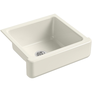 K5664-96 Whitehaven Apron Front / Specialty Sink Kitchen Sink - Biscuit