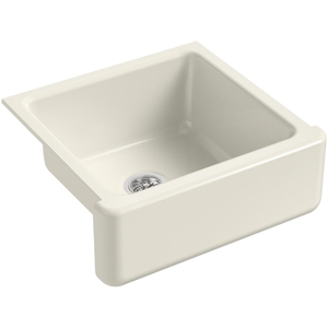 K5665-96 Whitehaven Apron Front / Specialty Sink Kitchen Sink - Biscuit